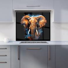 Blue Splash Guards Warren Reed Elephant Blue Splash Guard