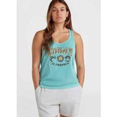 Turquoise - Women Tank Tops O'Neill Printed Tank Top Turquoise