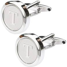 Jewelry Heldig Sold by: Heldig, Mens Classic Stainless Steel Initial Cufflinks Alphabet Initial Letter Cufflinks Business Wedding Shirts A-Z