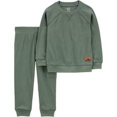 Green Other Sets Children's Clothing Carter's Baby Thermal Tee & Cargo Pant Set 2-pack - Green