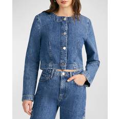 Cropped Outerwear Derek Lam 10 Crosby Ezra Cropped Denim Jacket Canal