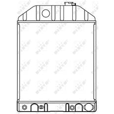 NRF 53661 Easy Fit Radiator with Cooling Fans
