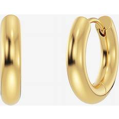 Edblad Ørestikker Chunky Hoops Guld
