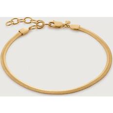 Gold - Woman Jewellery sale Monica Vinader Snake Chain Bracelet, Gold