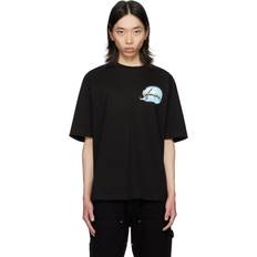 Amiri Hauts Amiri Airbrush Logo T-Shirt - Black Men's