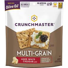 Crunchmaster Gluten Free Multi-Grain Crackers Aged White Cheddar