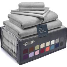 Belador Silky Soft Full Set 6 Piece Bed Sheet