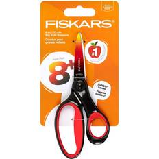 Red Scissors Fiskars Pointed-Tip Softgrip School Supplies Big