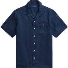 Polo Ralph Lauren Linne Kläder Polo Ralph Lauren Classic Fit Linen Camp Shirt - Navy