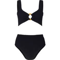 Black - Woman Bikini Tops Hunza G Nadine Bikini - Black