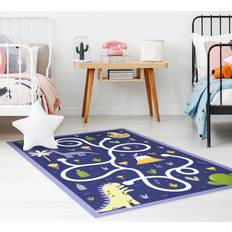 Dinosaurs Rugs Klebefieber Vinyl-Spielteppich Dinosaurier Dinomama sucht ihr Baby