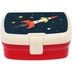 Plastica Portapranzi Rex London Lunch box con vassoio per bambini Space Age Bleu