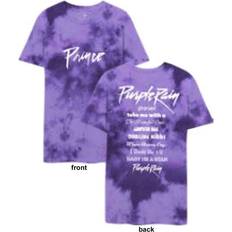 Prince Purple Rain Track List Dip Dye T Shirt