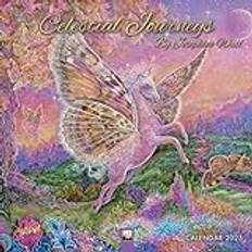 Office Supplies Flame Tree Publishing Celestial Journeys Josephine 2025 Wall Calendar