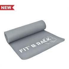 Colchonetas de Aeróbic Esterillas de entrenamiento Fit & Rack Gris