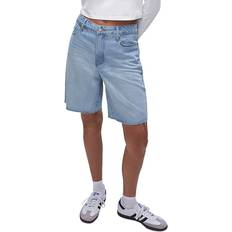 Good American Shorts Good American 90s Denim Bermuda Shorts Indigo