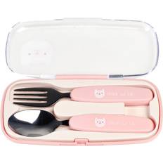 Children's Cookie The Cat Stainless Steel Cutlery Set