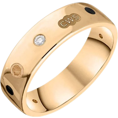 C. W. Sellors King's Coronation Hallmark Ring - Rose Gold/Diamond