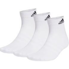 Fitness & Gimnasio - Mujer Ropa interior Adidas Cushioned Sportswear Ankle Socks 3-Pairs - White/Black