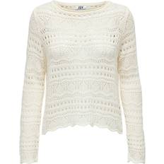 JdY Sun Lay Knitted Top - Eggnog