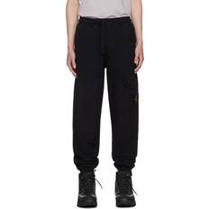 Stone Island Men Trousers & Shorts Stone Island Black Double Knee Sweatpants V0029 BLACK