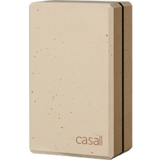 Blanc Équipement de Yoga Casall Yoga Block Bamboo Natural