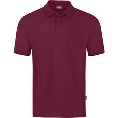 44 - Unisex Hemden JAKO Doubletex Poloshirt maroon Bordeaux