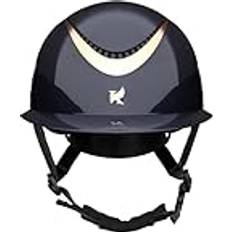 Shires Ryttarutrustning Shires Karben Alina Ellipse ridhjälm vuxen 58 cm-60 cm svart/mörkgrå