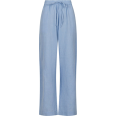 Neo Noir Bukser & Shorts Neo Noir Sonar Linen Pants - Light Blue