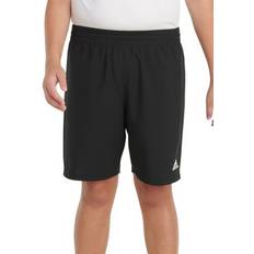 Adidas Black Swimwear Adidas Boys 8-20 Elastic Waistband Sportwear Logo Shorts, Black, 10-12 6 10-12