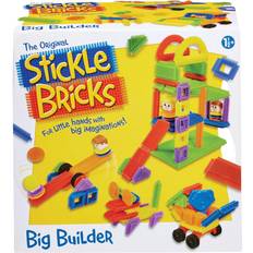Non-Toxic Blocks Stickle Bricks Big Builder 125pcs