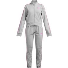 Under Armour Træningssæt Cardigan/Bukser Grå/Pink år 128 Træningssæt