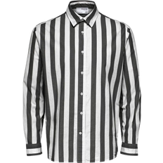 Selected Striped Shirt - Black