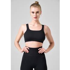 Yoga BH:ar Casall Scallop Seamless Bralette Black