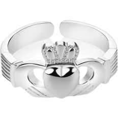 Silver Plated - Women Rings Newbridge Silverware Claddagh Ring - Silver