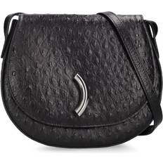Liffner Maccheroni Saddle Bag - Embossed Black