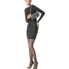 Michael Kors Embellished Matte Jersey Dress - Black