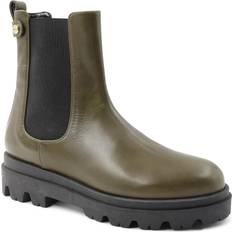 Bruno Magli Alma Lug Chelsea Boot in Olive
