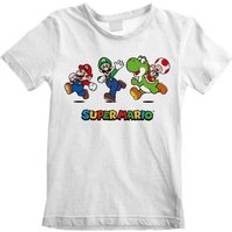 Running Tops Super Mario Running T-Shirt White Years