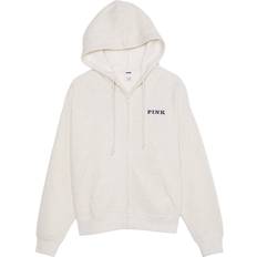 PINK Clothing PINK Ivy Fleece Full-Zip Hoodie - Natural Heather