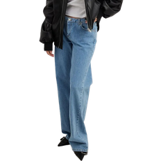 Pantalones vaqueros NA-KD Hip Jeans - Light Blue
