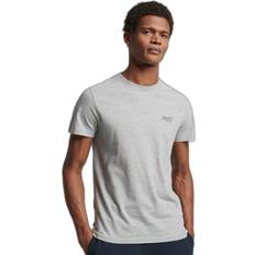 Superdry Hombre Camisetas Superdry Camiseta Vintage Logo en Coton Bio - Gris