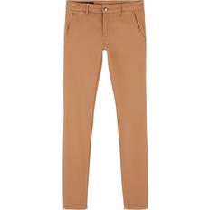 Bianco - Chinos Pantaloni Serge Blanco Pantaloni Chino Slim-Fit 721 - Beige