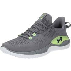 Under Armour Men's Dynamic IntelliKnit Training Shoes Titan Gray Morph Green Midnight Navy