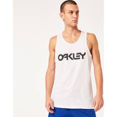 Oakley Men Tank Tops Oakley Men's Mark Tank White