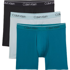 Calvin Klein Micro Boxer 3-pack - Black/Arona/Teal