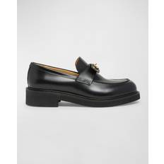 Valentino Garavani Zapatos bajos Valentino Garavani VLOGO Locker Calfskin Loafers - Women's