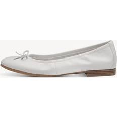 Tamaris Ballerinas Tamaris ballerina weiß leder