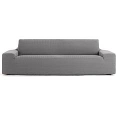 Polyester Housses de Canapé Amovibles Eysa Protectora Sofa 70 x 120 x 330 cm - Gray Funda de Sofá Suelta