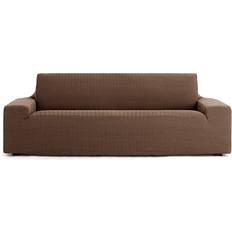 Polyester Sofatrekk Eysa Protectora Sofa 70 x 120 x 200 cm Funda de Sofá Suelta Marrón